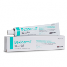 BEXIDERMIL 100 mg/g GEL CUTANEO 50G