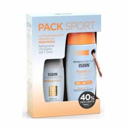 PACK SPORT FOTOPROTECTOR ISDIN FUSION SPF50+ GEL