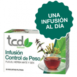 TCD INFUSION CONTROL DE PESO 20 BOLSITAS DE FILTRO 1,5 G