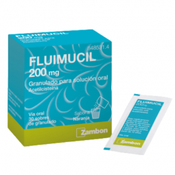 FLUIMUCIL 200 mg 30 SOBRES GRANULADO PARA SOLUCION ORAL