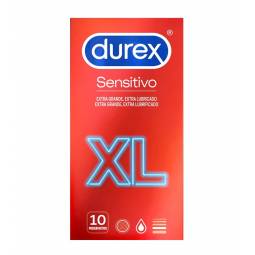 DUREX SENSITIVO XL PRESERVATIVOS 10UDS