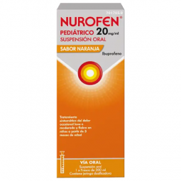 NUROFEN PEDIATRICO 20 mg/ml SUSPENSION ORAL 1 FRASCO 200...