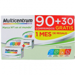 MULTICENTRUM 90 + 30 COMPRIMIDOS GRATIS