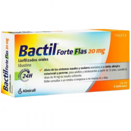BACTIL FORTE FLAS 20 mg 10 LIOFILIZADOS ORALES