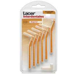 LACER CEPILLOS INTERDENTAL ANGULAR EXTRAFINO SUAVE 6UD.