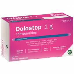 DOLOSTOP 1 g 10 COMPRIMIDOS