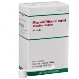 MINOXIDIL VIÑAS 50 mg/ml SOLUCION CUTANEA