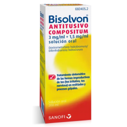 BISOLVON ANTITUSIVO COMPOSITUM 3 mg/ml + 1,5 mg/ml...