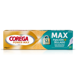COREGA MAX FIJACION + SELLADO SABOR MENTA 40G