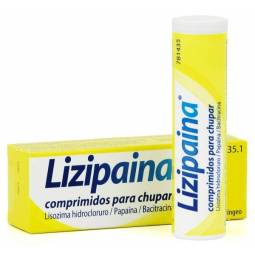LIZIPAINA CLORHEXIDINA/BENZOCAINA 5 mg/2,5 mg 20...