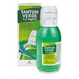 TANTUM VERDE 1,5 mg/ml SOLUCION PARA GARGARISMOS Y...