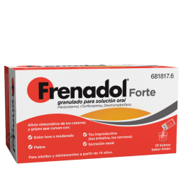 FRENADOL FORTE 10 SOBRES GRANULADO PARA SOLUCION ORAL